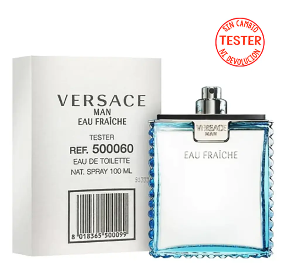 VERSACE MAN EAU FRAICHE EDT 100 ML (TESTER-SIN TAPA) - VERSACE 1