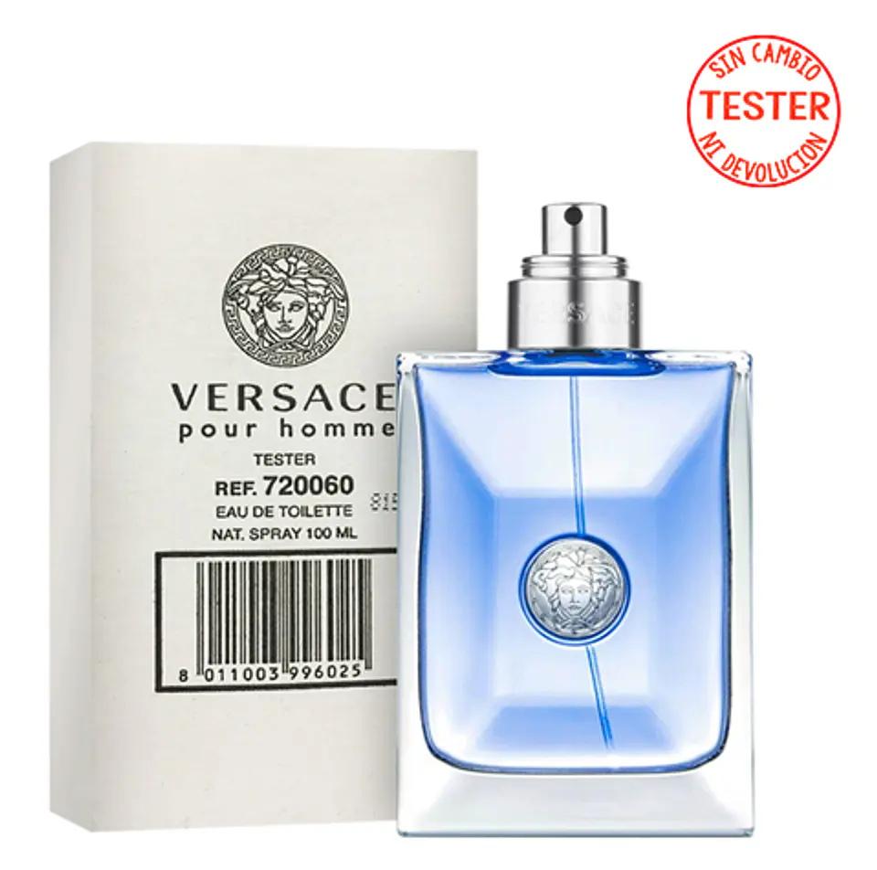 VERSACE POUR HOMME EDT 100 ML (TESTER-SIN TAPA) - VERSACE 1