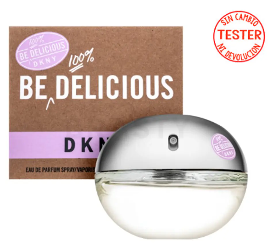 BE 100% DELICIOUS EDP 100 ML FOR WOMEN (TESTER-PROBADOR) -  DONNA KARAN NY 1