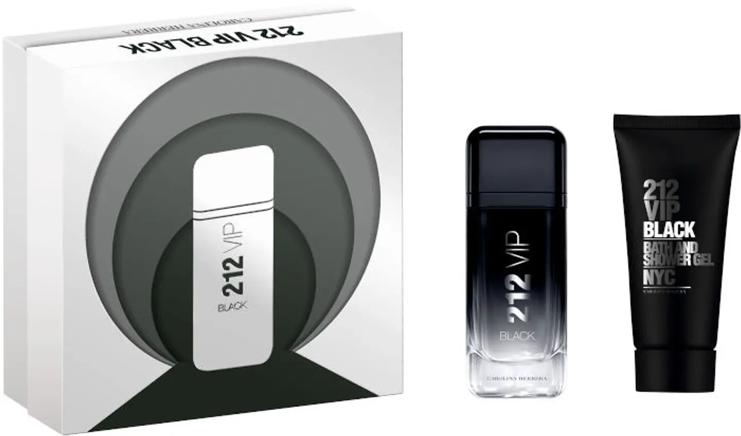  212 VIP BLACK EDP 100 ML + SHOWER GEL 100 ML ESTUCHE - CAROLINA HERRERA 1
