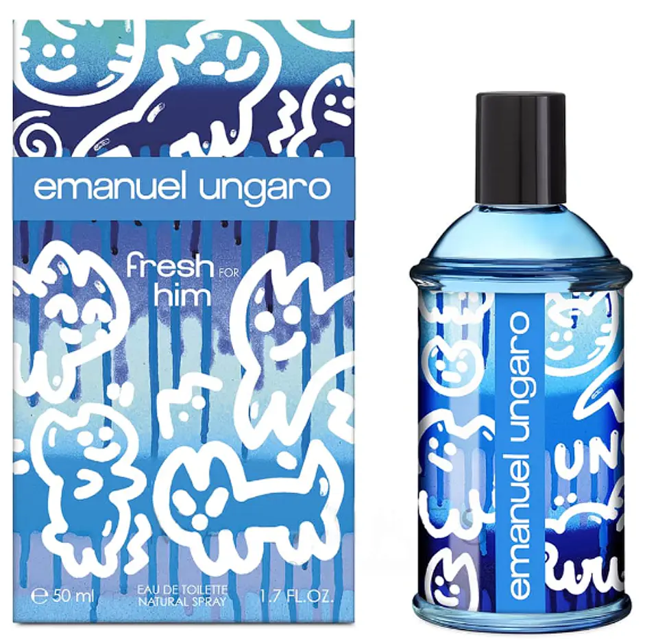 UNGARO FRESH FOR HIM EDT 50 ML - EMANUEL UNGARO 1