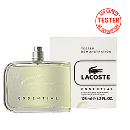 LACOSTE ESSENTIAL POUR HOMME EDT 125 ML (TESTER - SIN TAPA) - LACOSTE