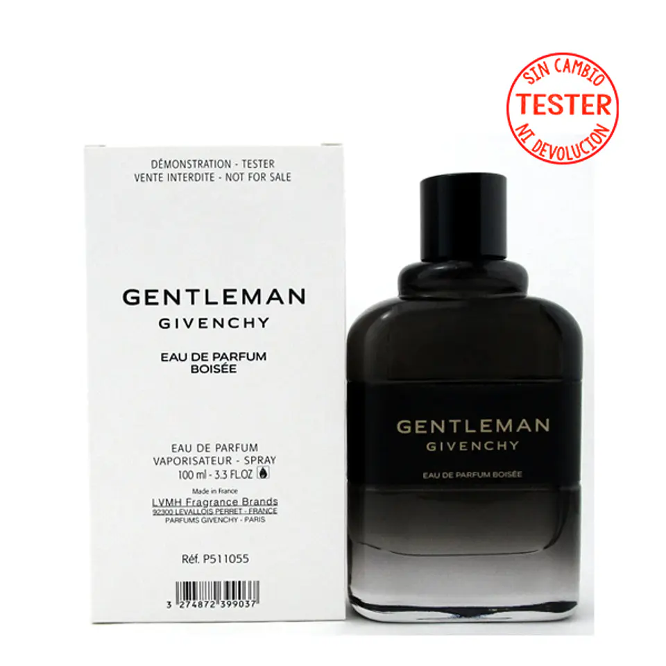 GENTLEMAN EDP BOISÉE 100 ML FOR MEN (TESTER-SIN TAPA)- GIVENCHY 1