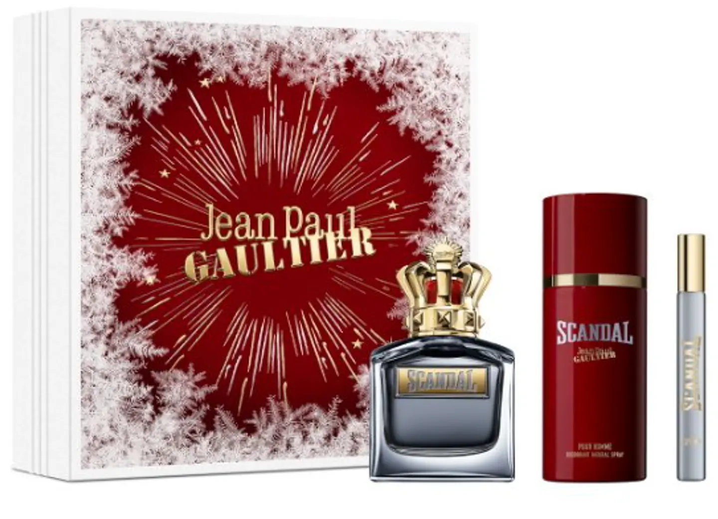 SCANDAL POUR HOMME  EDT 100 ML + DEO 150 ML + 10 ML ESTUCHE - JEAN PAUL GAULTIER 1