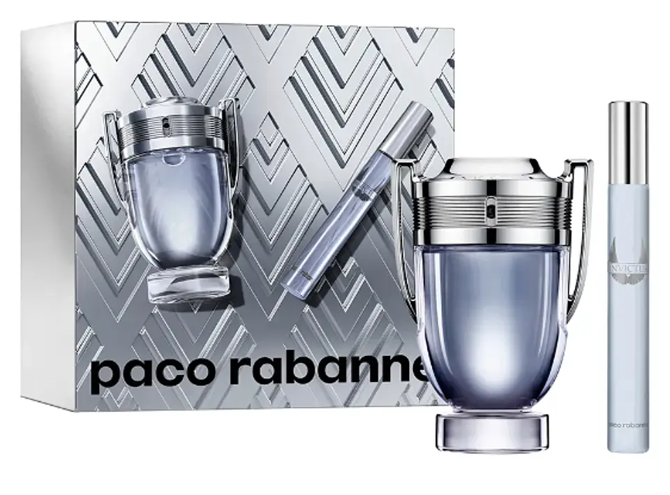 INVICTUS EDT 50 ML + TRAVEL 10 ML ESTUCHE - PACO RABANNE 1
