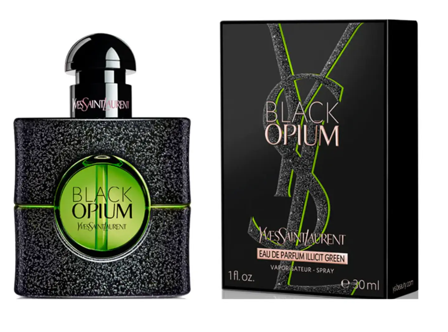 BLACK OPIUM EDP ILLICIT GREEN 30 ML FOR WOMEN  - YVES SAINT LAURENT 1