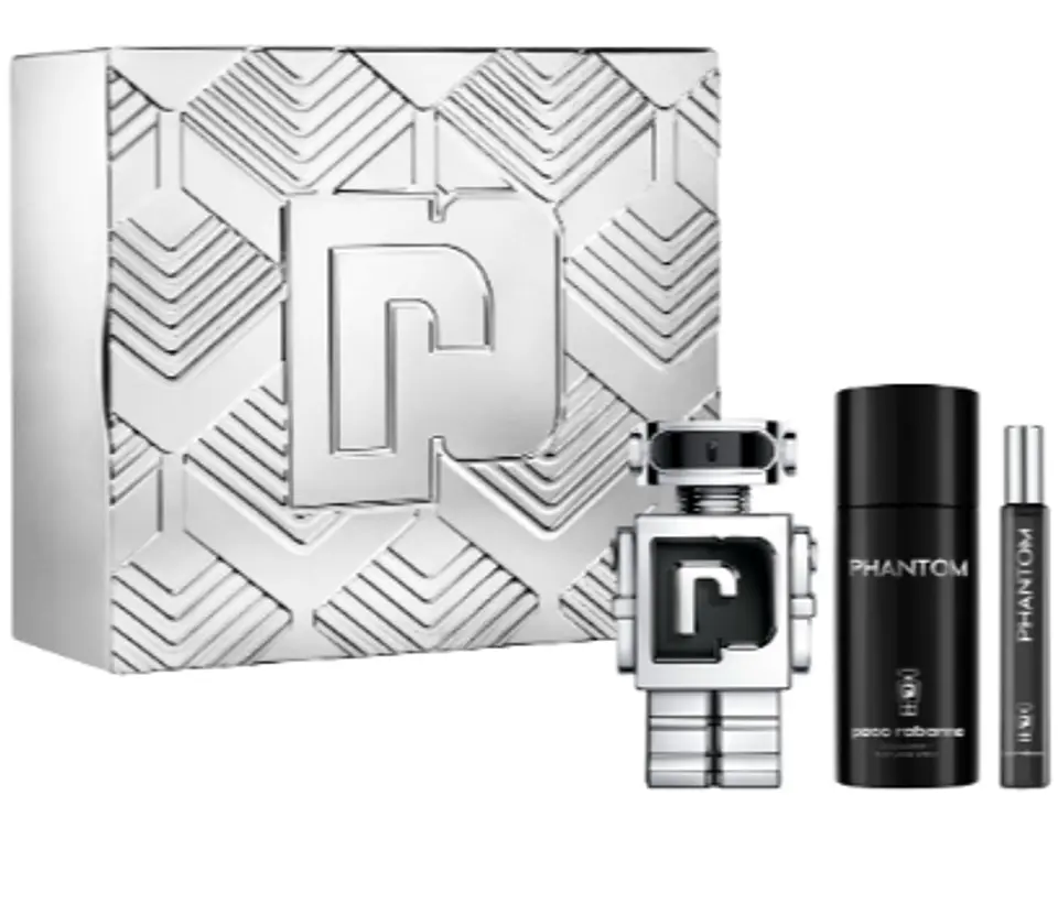 PHANTOM EDT 100 ML + DEODORANT 150 ML + TRAVEL 10 ML  ESTUCHE - PACO RABANNE 1