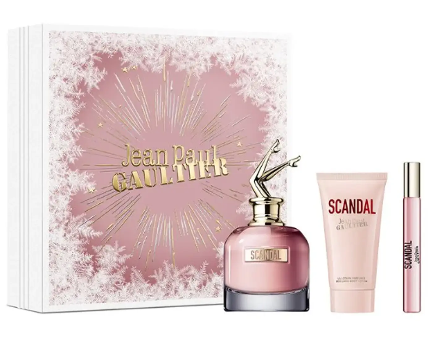 SCANDAL EDP 80 ML + BODY LOTION 75 ML + TRAVEL 10 ML ESTUCHE - JEAN PAUL GAULTIER 1