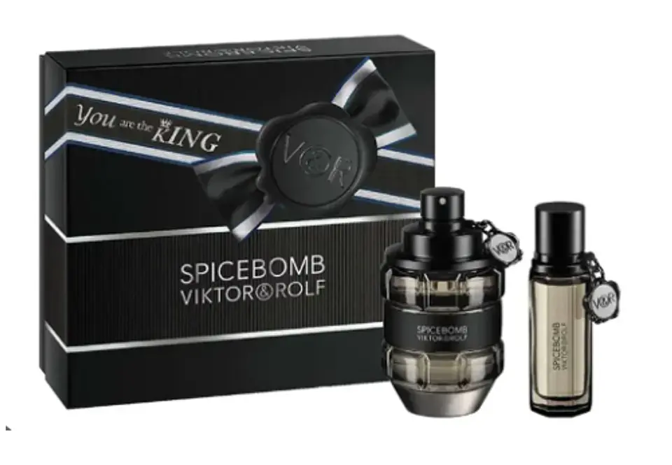 SPICEBOMB POUR HOMME EDT 90 ML+ TRAVEL 20 ML ESTUCHE  - VIKTOR&ROLF 1
