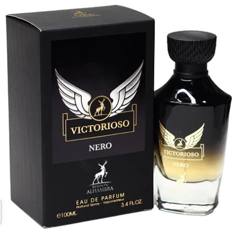 VICTORIOSO NERO EDP 100 ML -  MAISON ALHAMBRA - (INSPIRADO EN INVICTUS VICTORY DE PACO RABANNE)