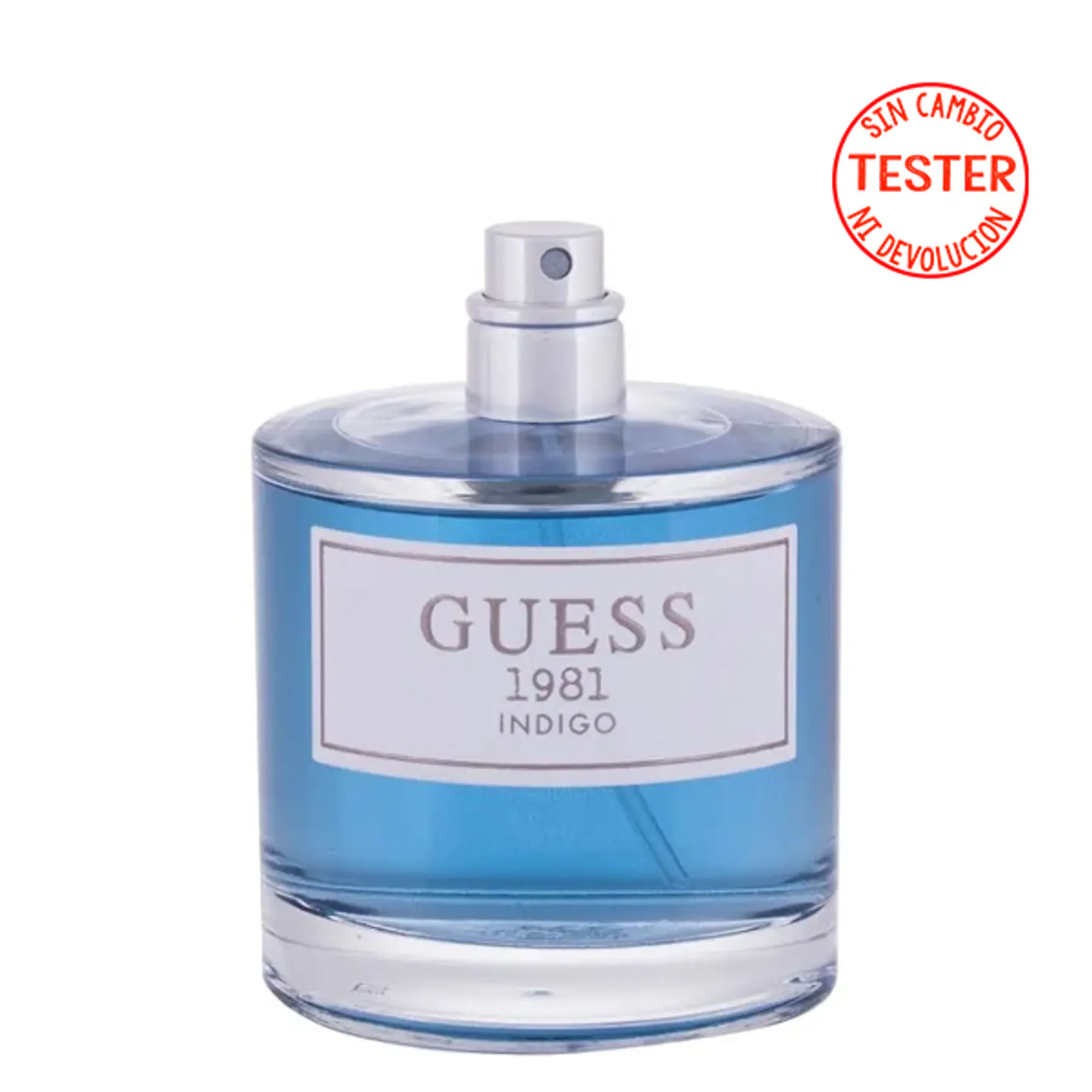 GUESS 1981 INDIGO POUR HOMME EDT 100 ML ( TESTER-SIN TAPA) - GUESS 1