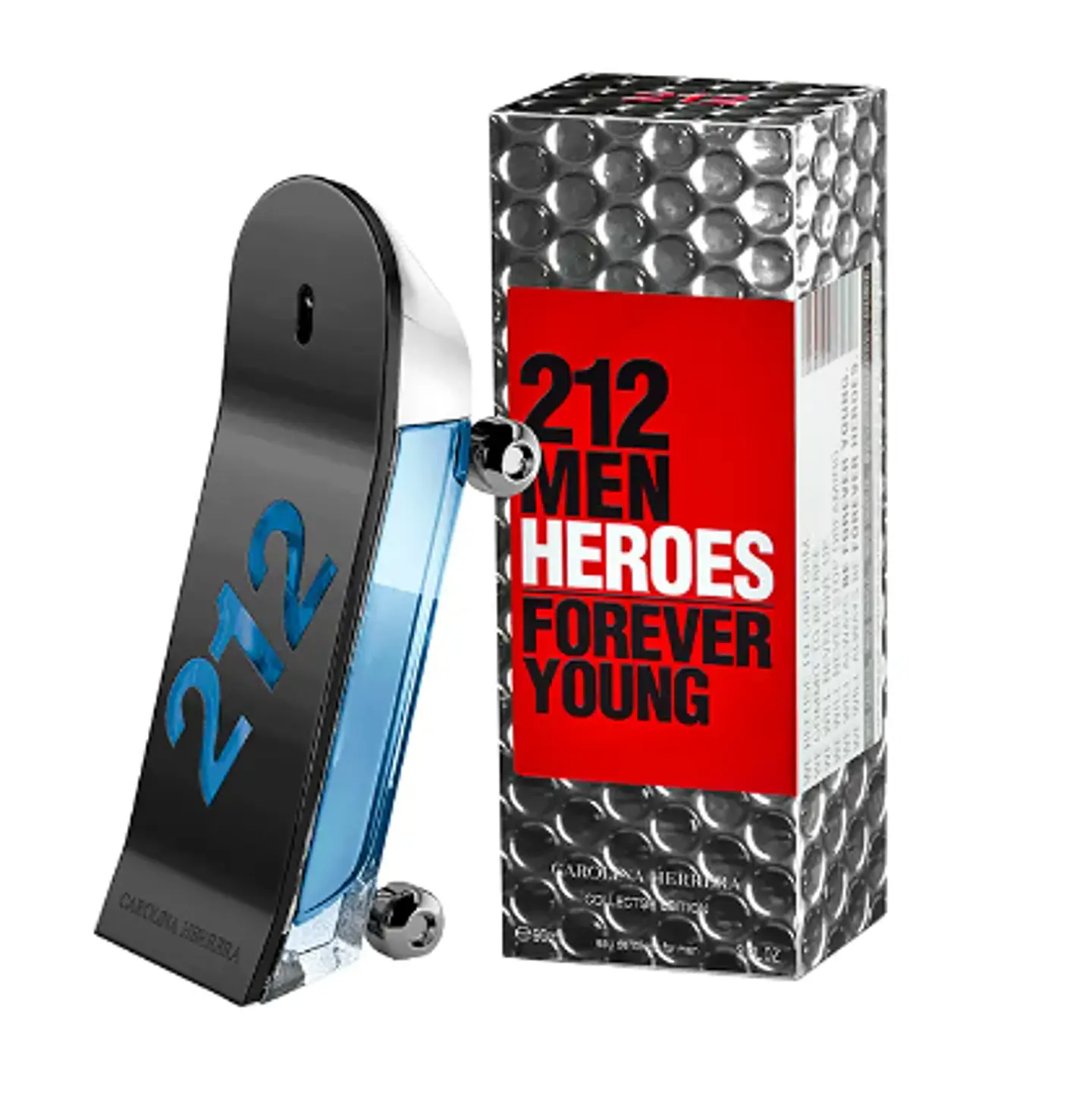 212 MEN HEROES FOREVER YOUNG EDT 90 ML (COLECTOR EDITION) - CAROLINA HERRERA 1