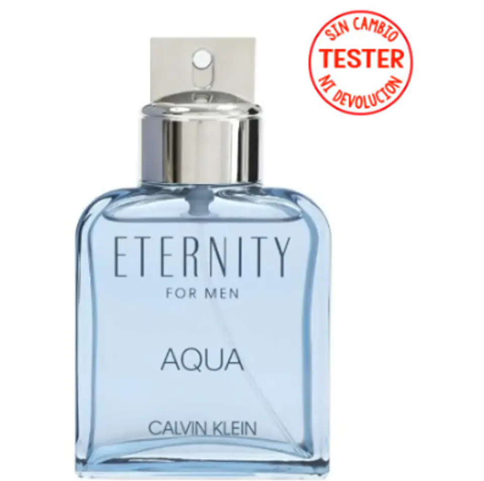 ETERNITY FOR MEN AQUA EDT 200 ML (TESTER- SIN CAJA) - CALVIN KLEIN 1