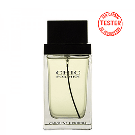 CHIC FOR MEN EDT 100 ML (TESTER-PROBADOR) - CAROLINA HERRERA