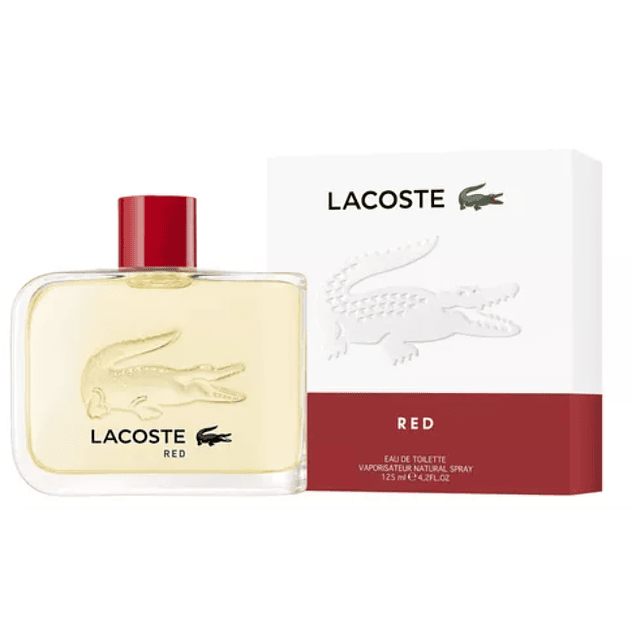 LACOSTE RED EDT 125 ML FOR MEN - LACOSTE