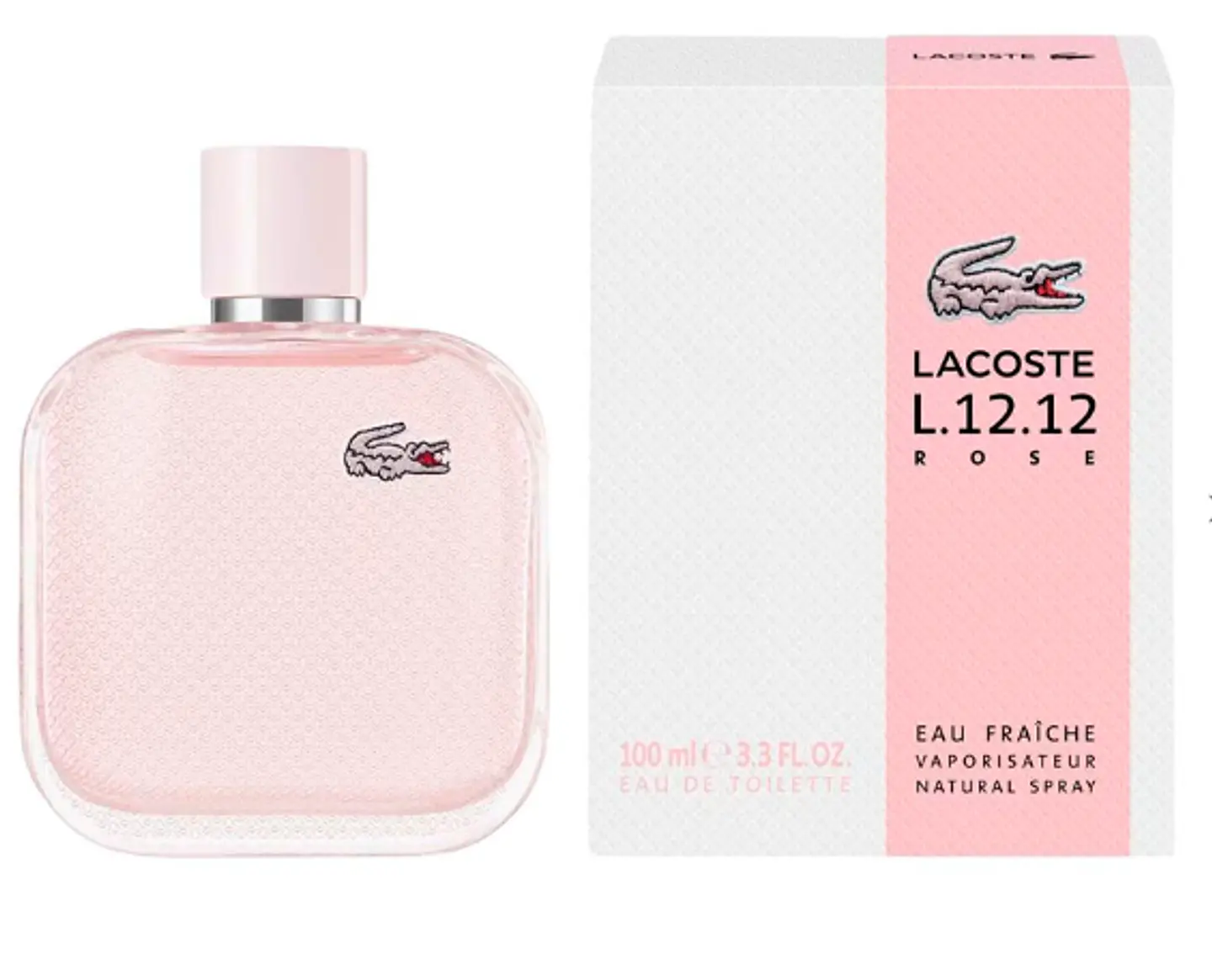 L.12.12 EDT ROSE EAU FRAICHE FOR HER EDT 100 ML - LACOSTE 1