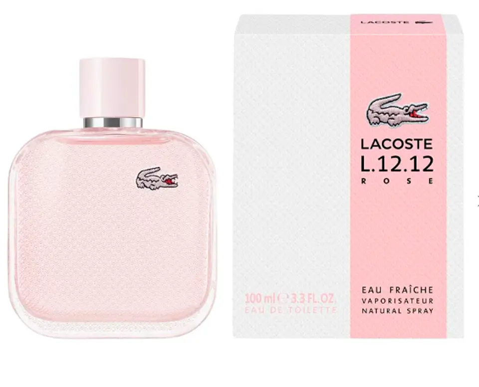 L.12.12 EDT ROSE EAU FRAICHE FOR HER EDT 100 ML - LACOSTE 1