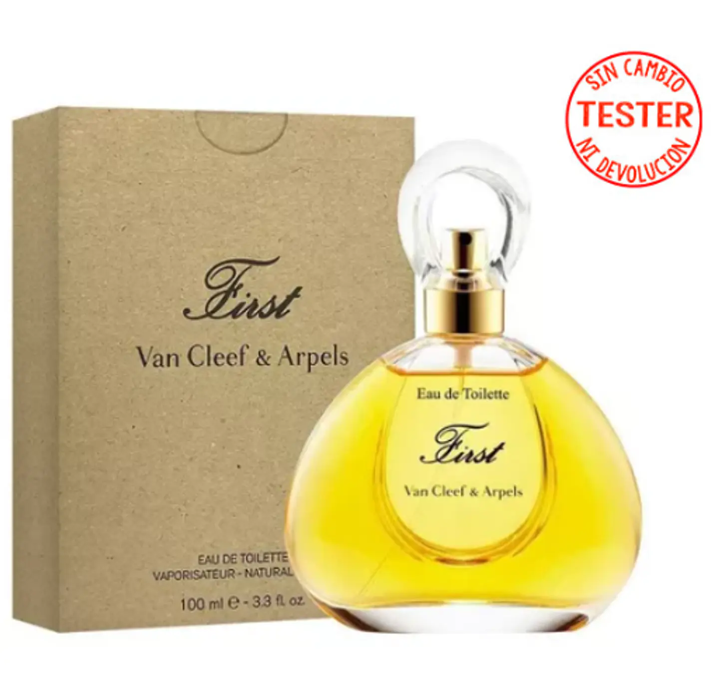 FIRST VAN CLEEF & ARPELS EDT 100 ML (TESTER - PROBADOR)  - VAN CLEEF & ARPELS 1