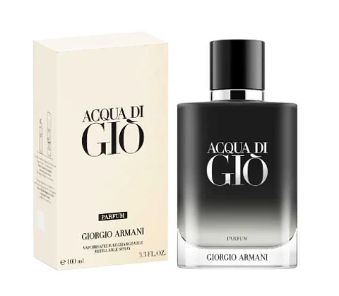 ACQUA DI GIÒ PARFUM 100 ML FOR MEN (RECERGABLE) - GIORGIO ARMANI