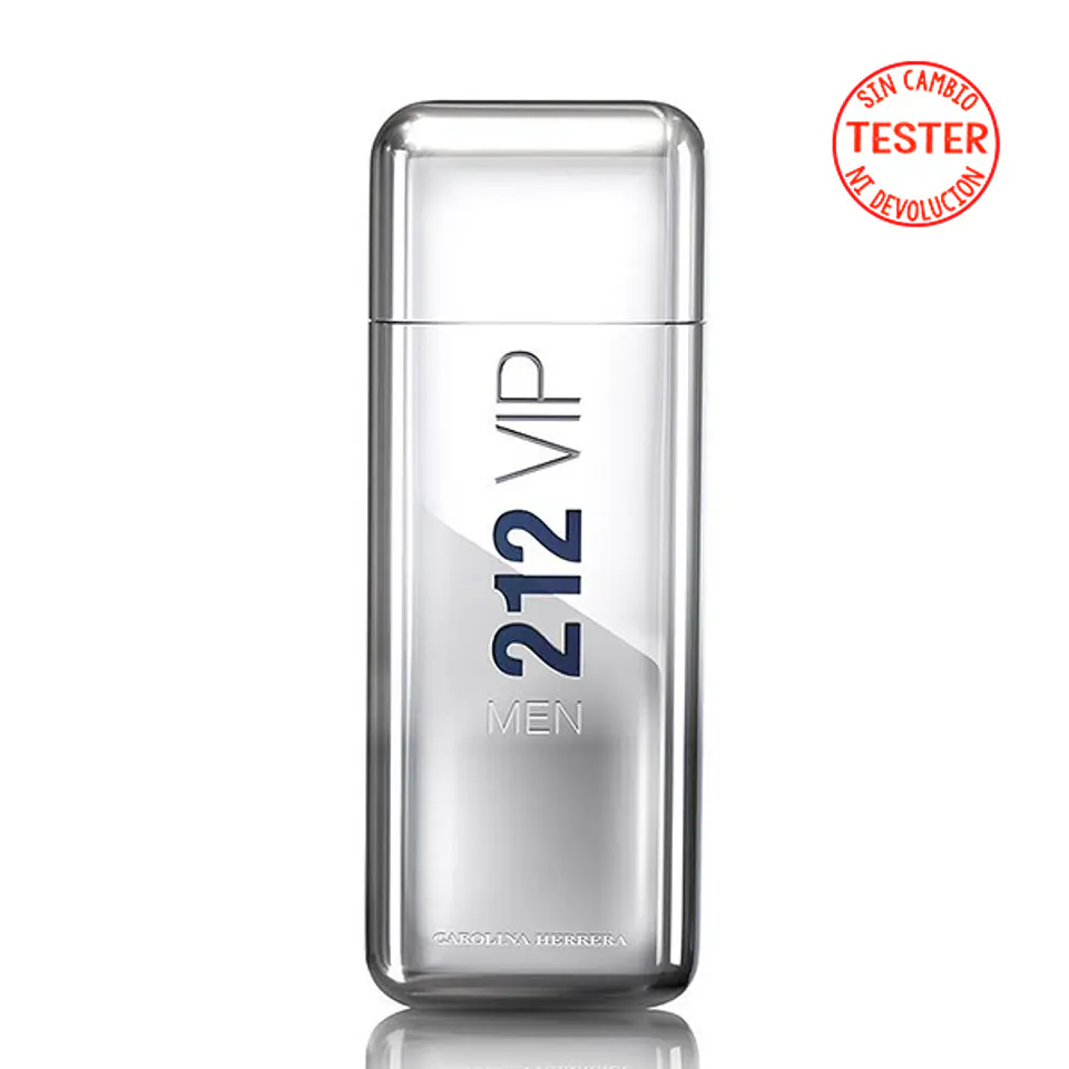 212 VIP MEN EDT 100 ML (TESTER-PROBADOR)  - CAROLINA HERRERA 1