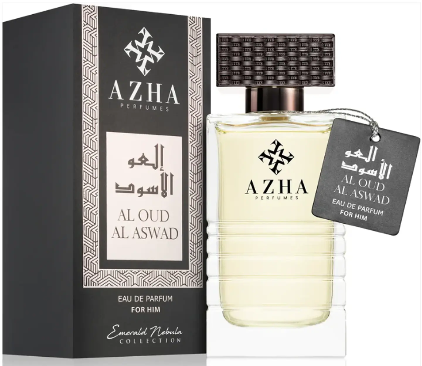 AL OUD AL ASWAD EDP 100 ML FOR HIM - AZHA 1