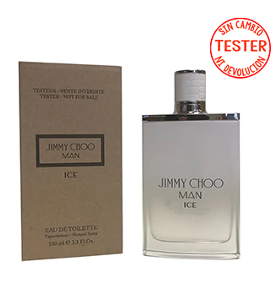 JIMMY CHOO MAN ICE EDT 100 ML  (TESTER - PROBADOR) - JIMMY CHOO 1