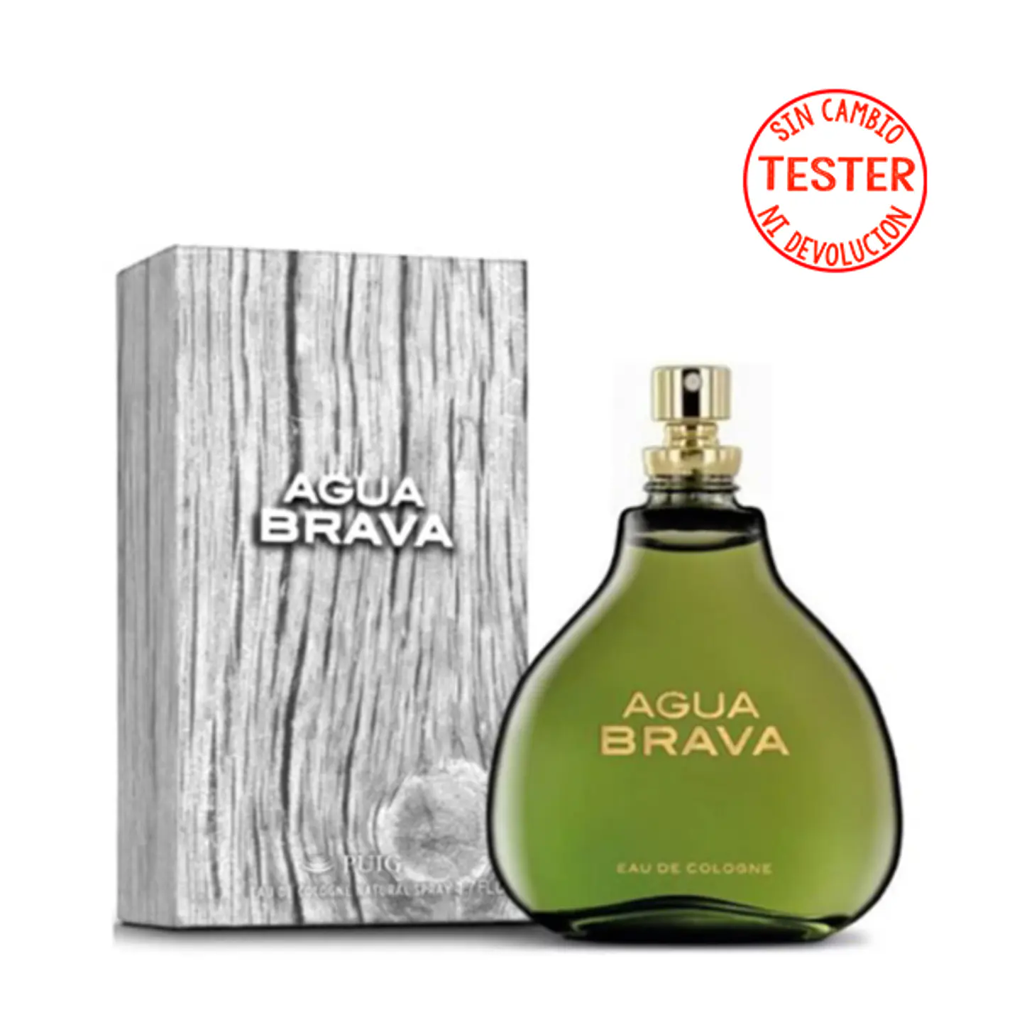 AGUA BRAVA EDC 100 ML (TESTER- SIN TAPA) - PUIG 1