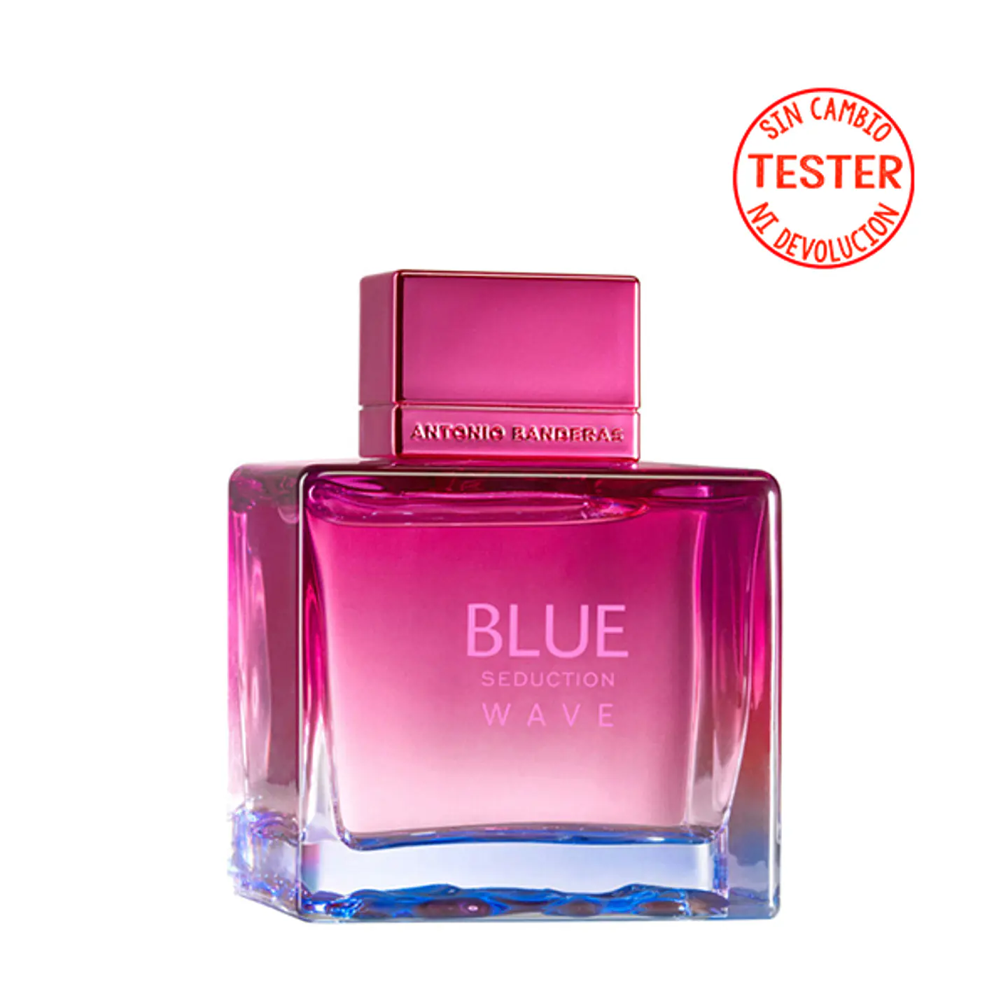 BLUE SEDUCTION WAVE FOR WOMAN EDT 100 ML (TESTER - PROBADOR) - ANTONIO BANDERAS 1