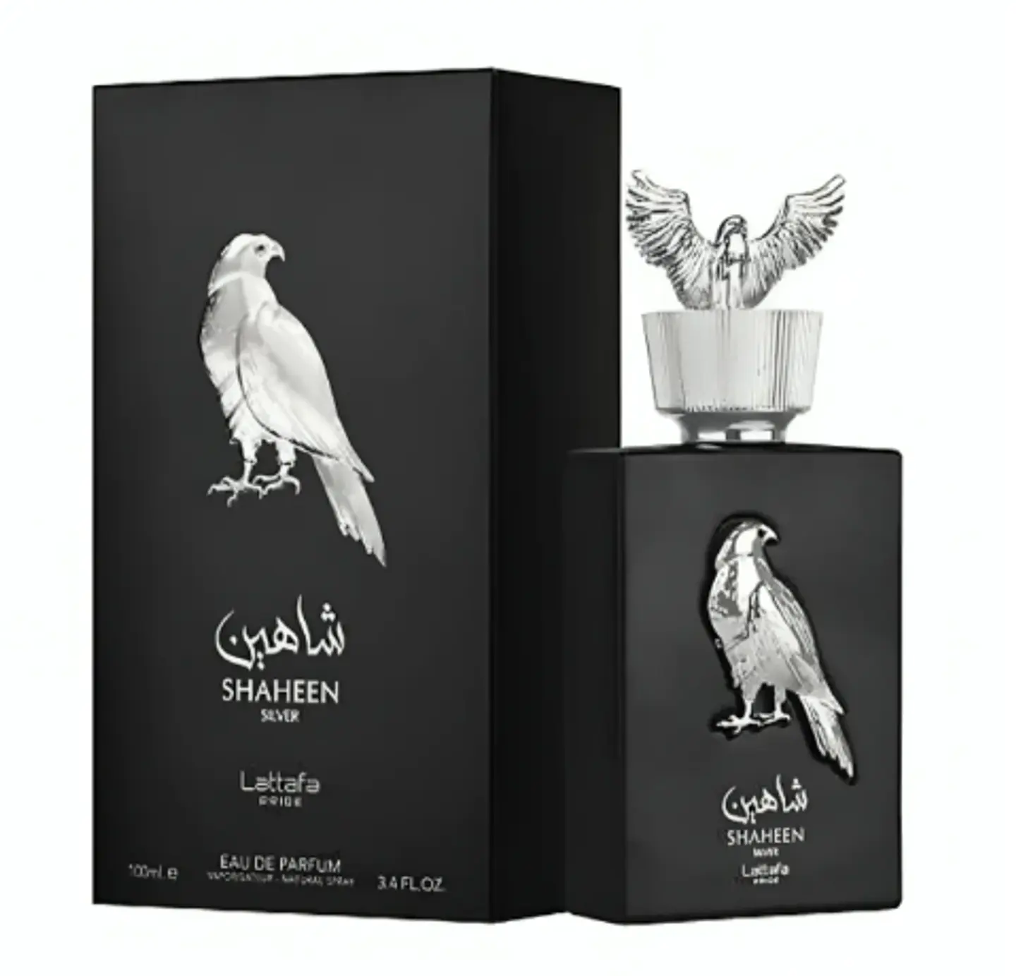 SHAHEEN SILVER EDP 100 ML  UNISEX - LATTAFA 1