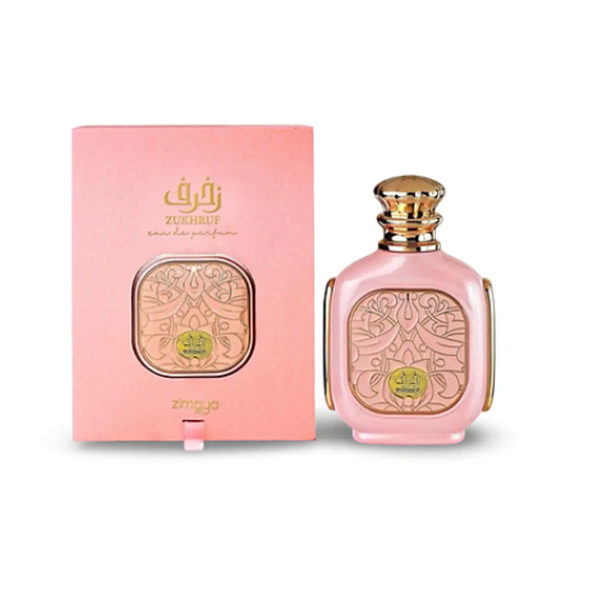 ZUKHRUF PINK EDP 100 ML FOR WOMEN - ZIMAYA