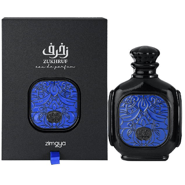 ZUKHRUF BLACK EDP FOR MEN 100 ML - ZIMAYA