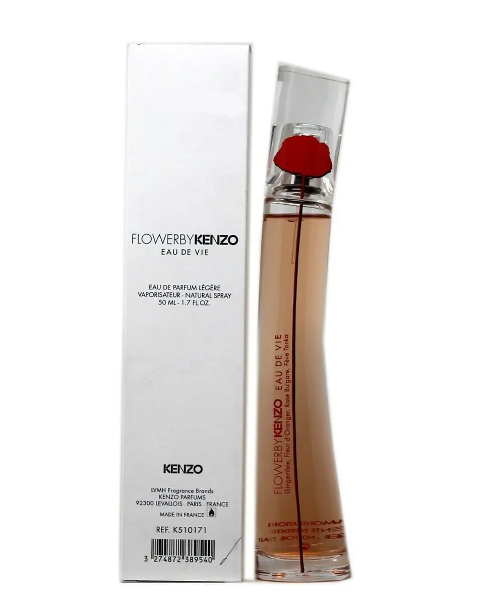 FLOWER BY KENZO EAU DE VIE  EDP 50 ML (TESTER - PROBADOR)  KENZO 1