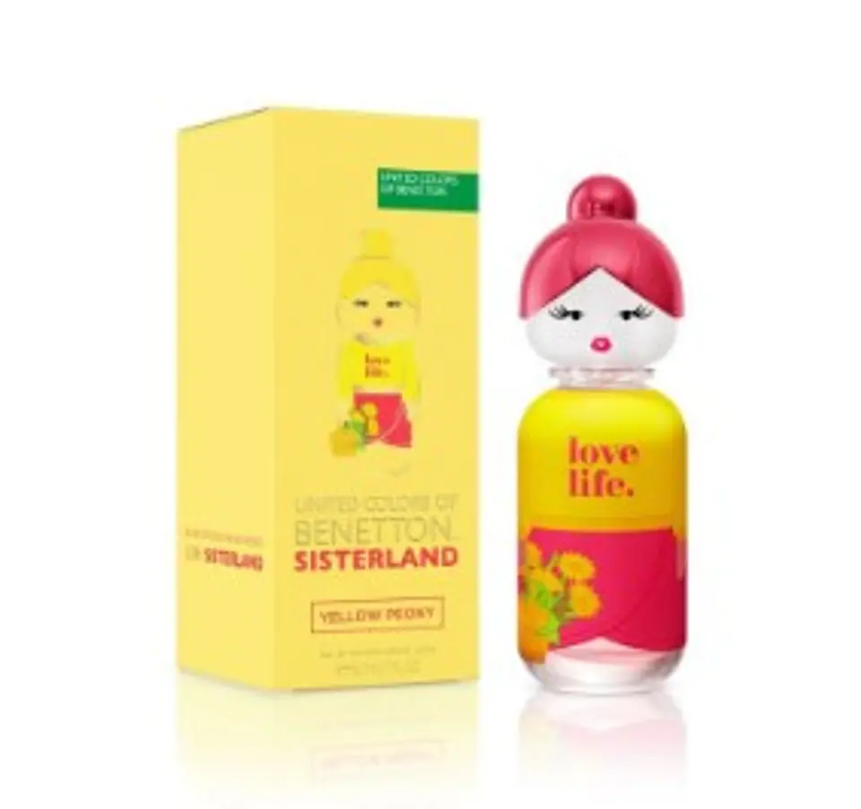 SISTERLAND YELLOW PEONY EDT 80 ML - BENETTON  1