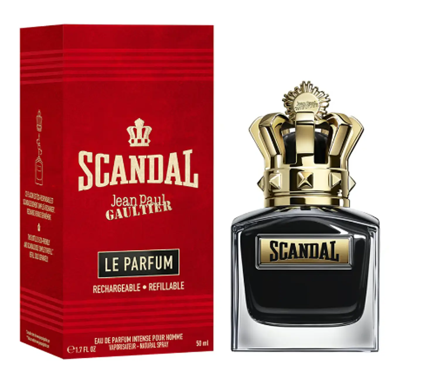 SCANDAL POUR HOMME LE PARFUM EDP INTENSE 50 ML -  JEAN PAUL GAULTIER 1