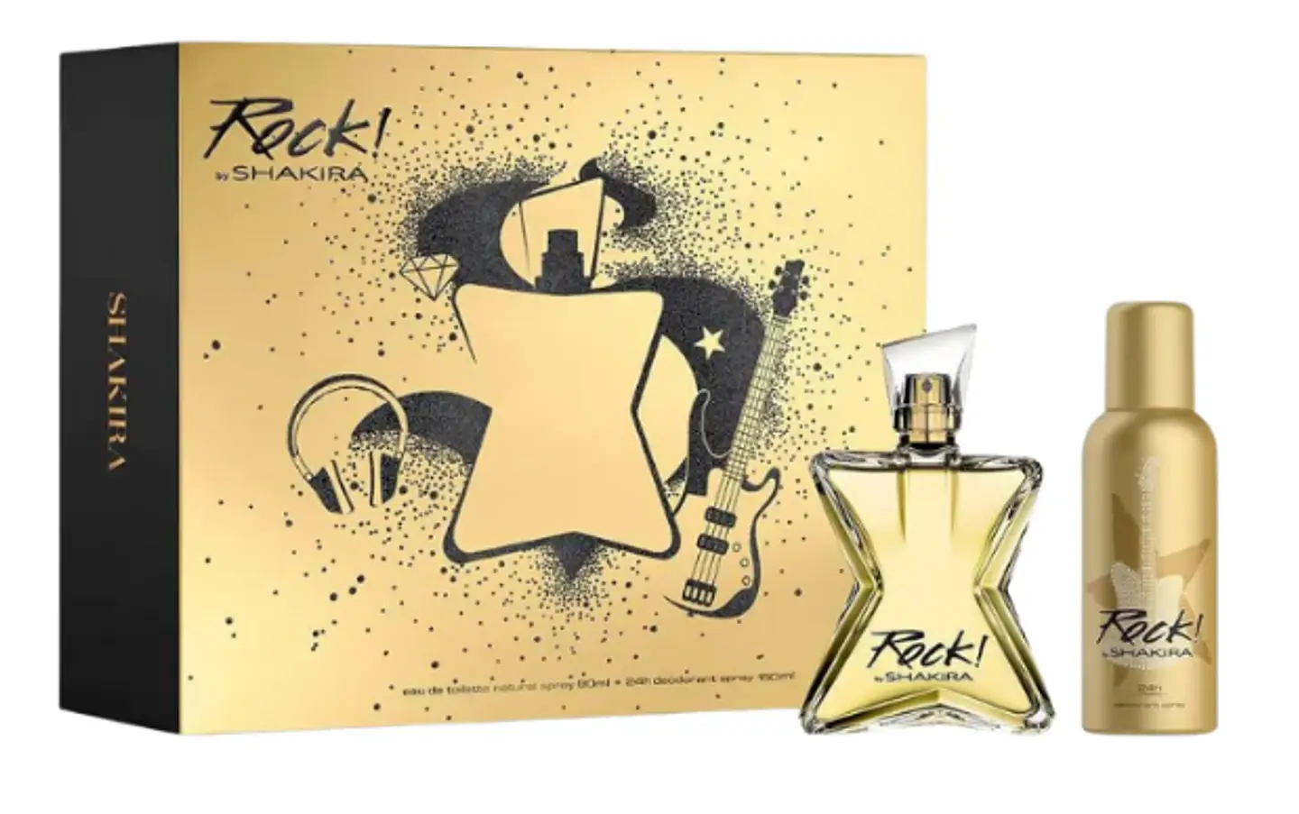 ROCK BY SHAKIRA EDT 80 ML + DEO 150 ML ESTUCHE - SHAKIRA 1