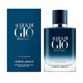 ACQUA DI GIO PROFONDO EDP 50 ML FOR MEN (RECARGABLE) - ARMANI