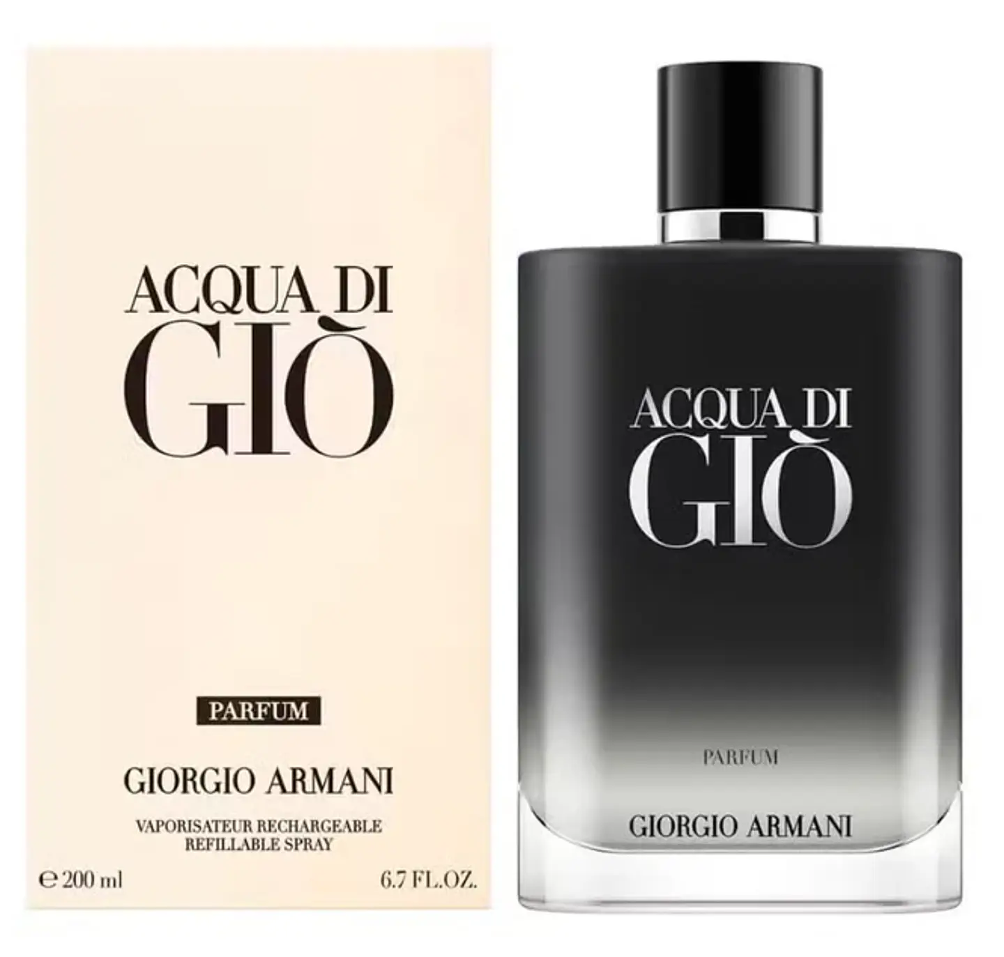 ACQUA DI GIÒ PARFUM 200 ML FOR MEN (RECERGABLE) - GIORGIO ARMANI 1