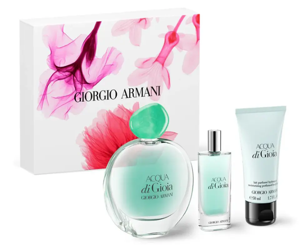 ACQUA DI GIOIA EDP 100 ML + BODY LOTION 50 ML + TRAVEL 15 ML ESTUCHE - ARMANI 1