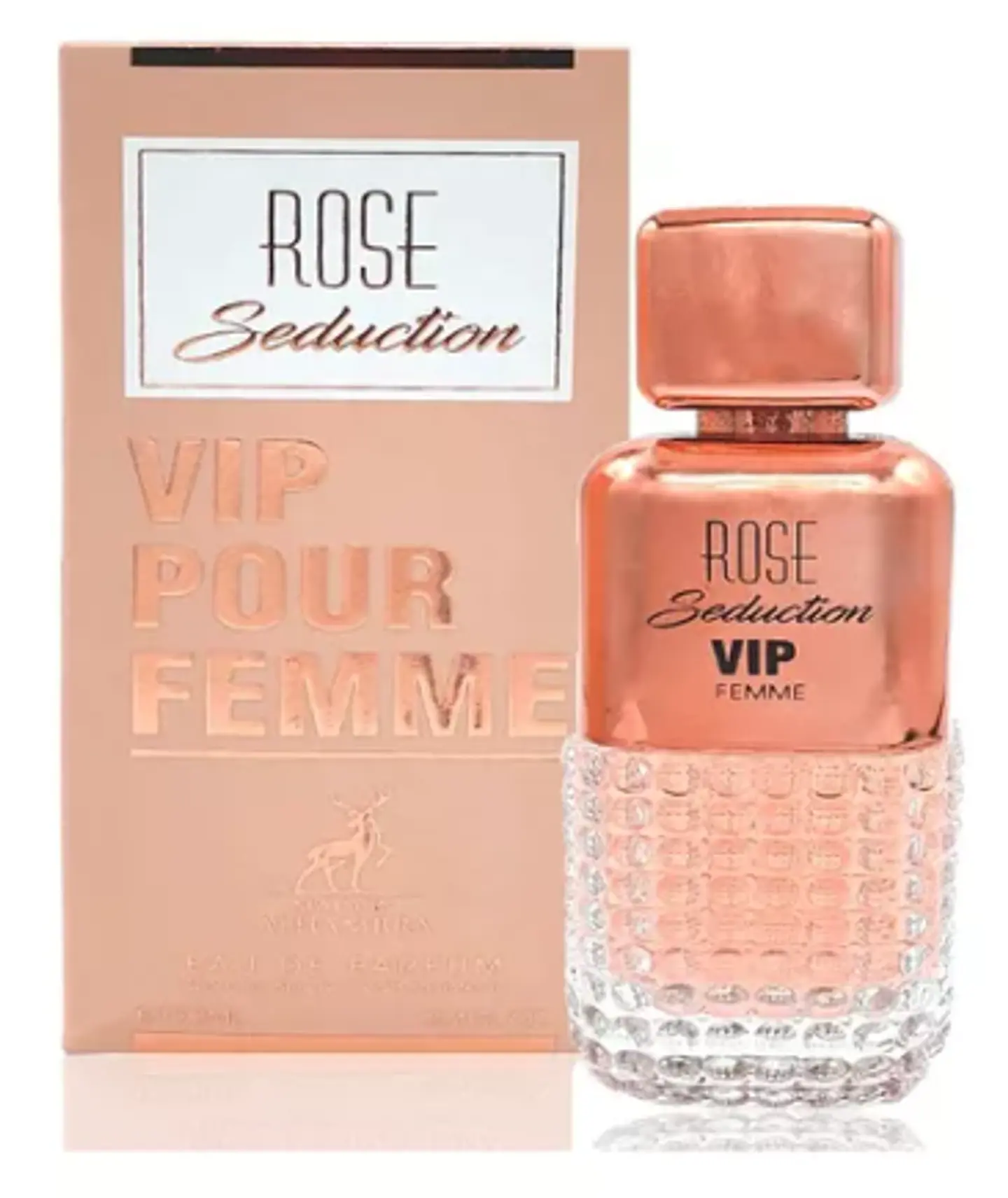 ROSE SEDUCTION VIP POUR FEMME  EDP 100 ML - MAISON ALHAMBRA 1