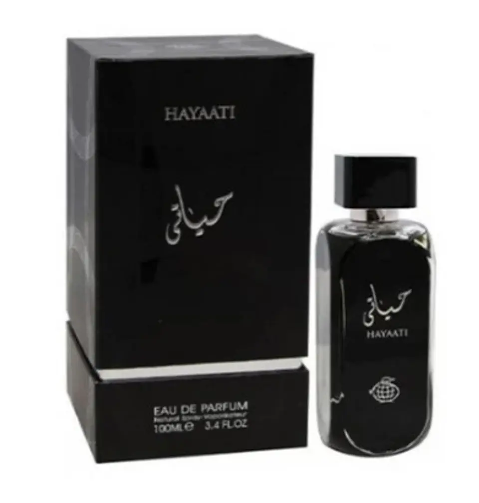 HAYAATI EDP 100 ML UNISEX - FRAGRANCE WORLD - (INSPIRADO EN INVICTUS DE PACO RABANNE) 2