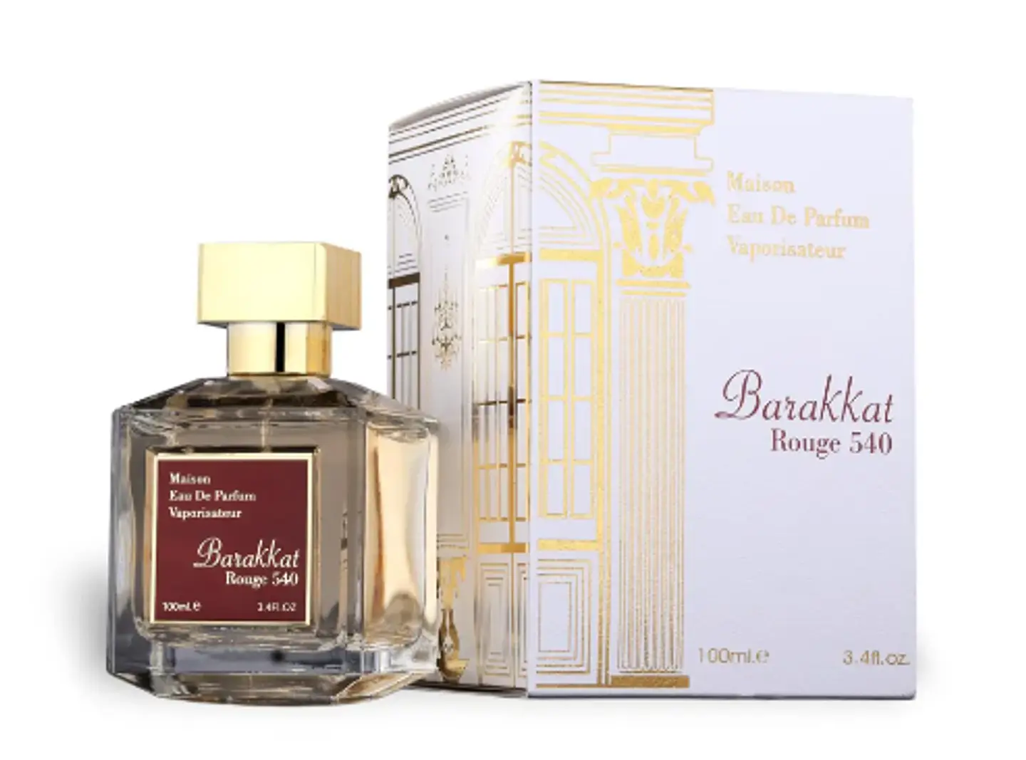 BARAKKAT ROUGE 540 EDP  100 ML - FRAGRANCE WORLD 1