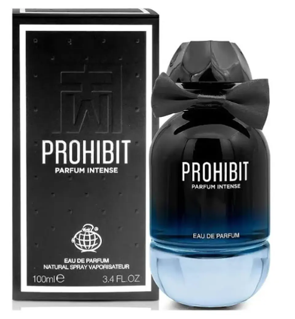 PROHIBIT PARFUM INTENSE EDP 100 ML FOR MEN - FRAGRANCE WORLD 1