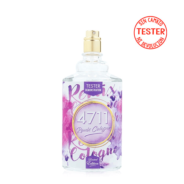 4711 REMIX COLOGNE LAVENDER 100 ML  UNISEX (TESTER-SIN TAPA) - YARDLEY LONDON