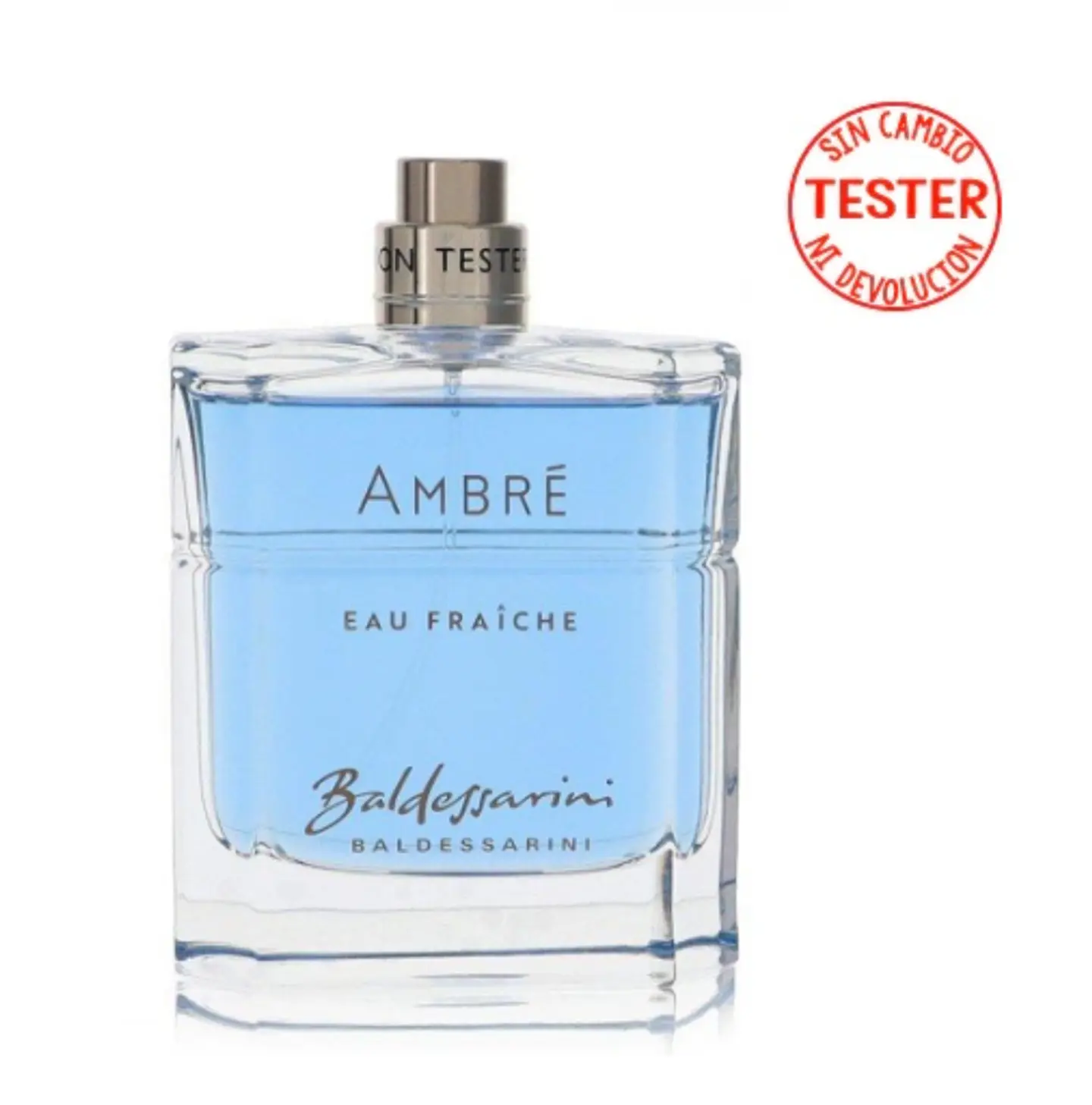 AMBRÉ EAU FRAÎCHE EDT 90 ML FOR MEN (TESTER-SIN TAPA) - BALDESSARINI 1