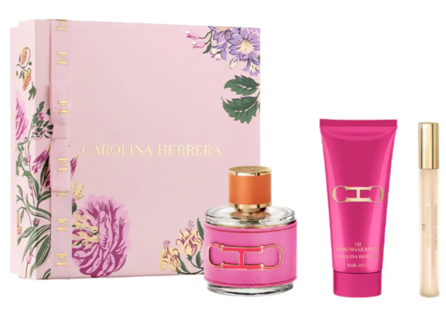 CH PASION WOMEN EDP 100 ML + BODY LOTION 100 ML + TRAVEL 10 ML ESTUCHE - CAROLINA HERRERA 1