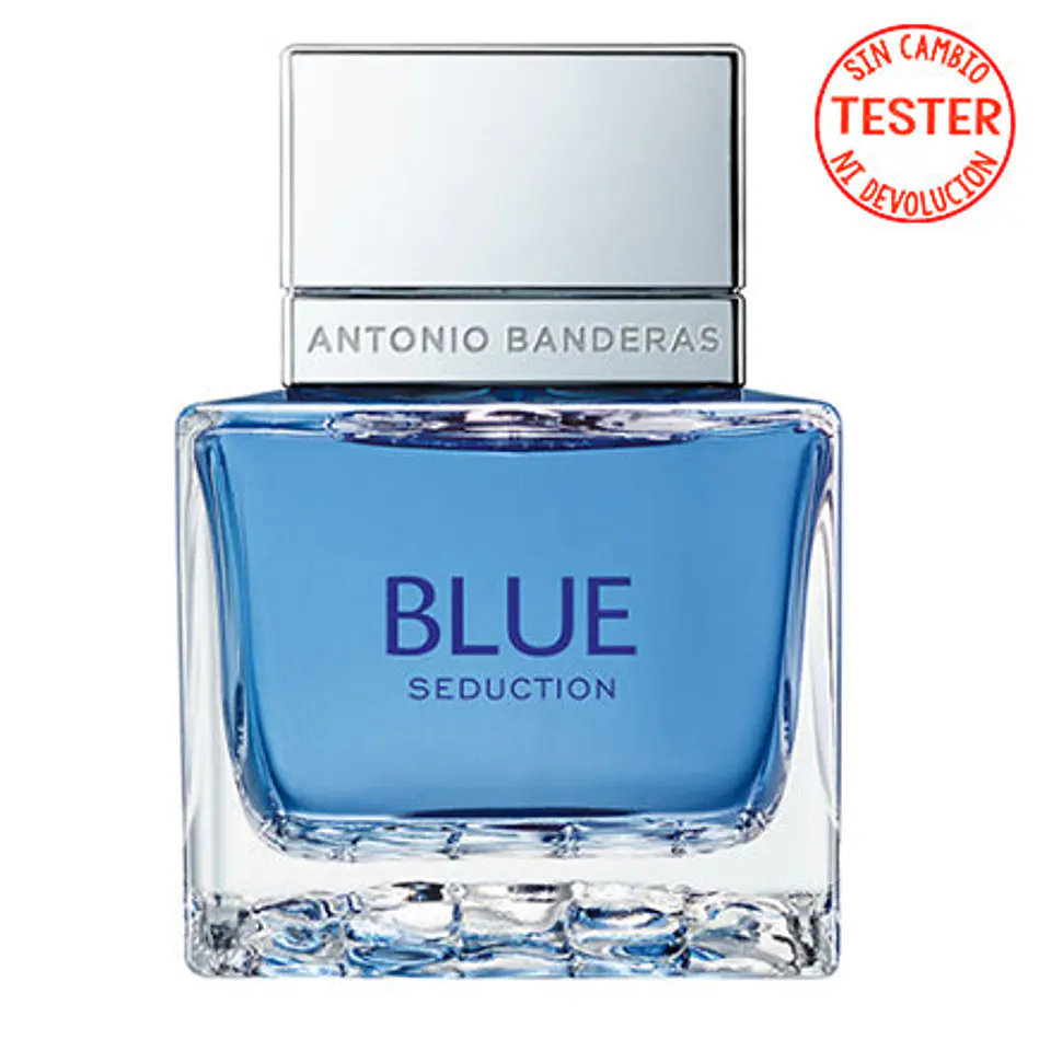 BLUE SEDUCTION FOR MEN EDT 100 ML (TESTER-PROBADOR) - ANTONIO BANDERAS 1