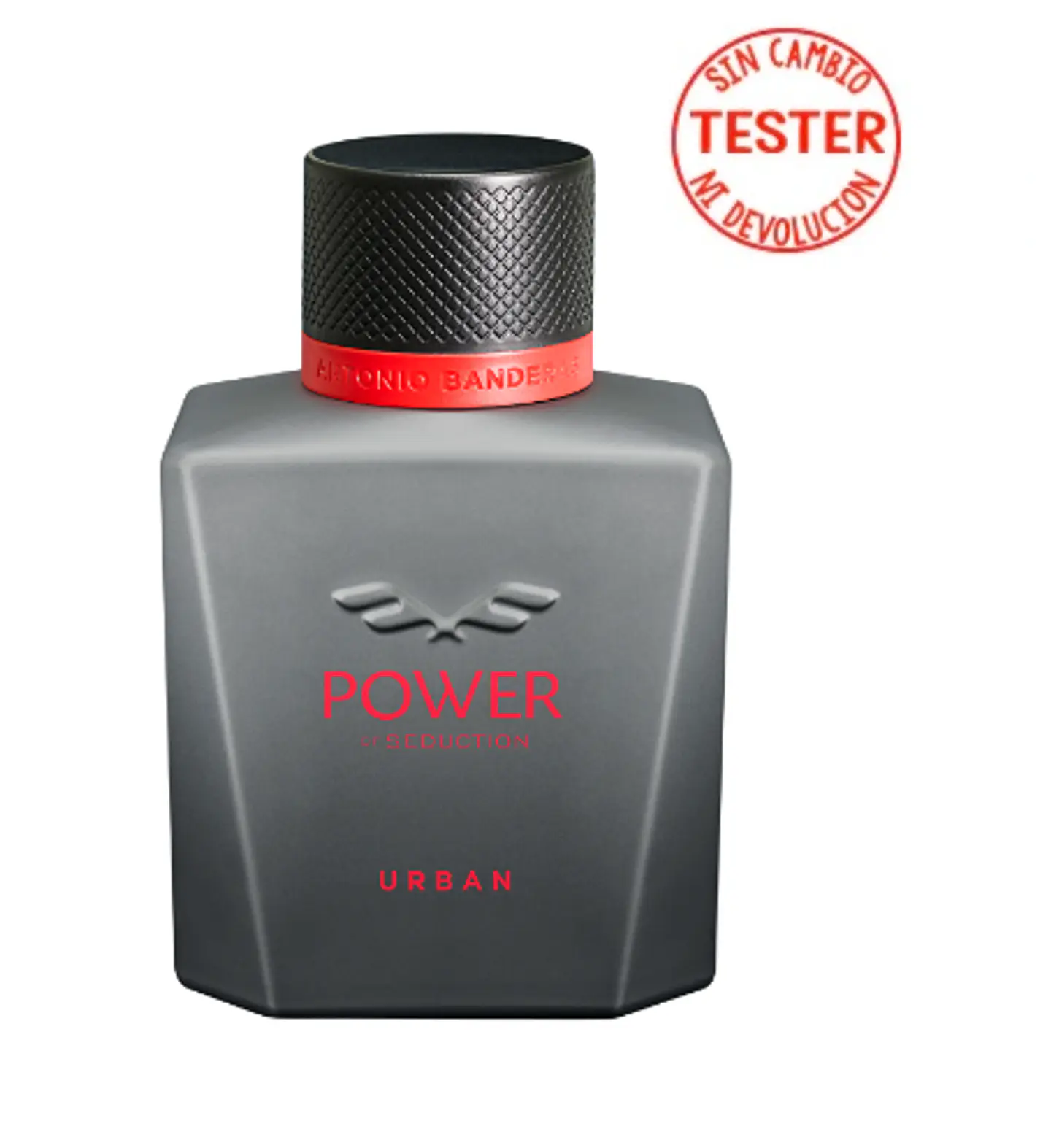 POWER OF SEDUCTION URBAN EDT 100 ML FOR MEN (TESTER-PROBADOR) - ANTONIO BANDERAS 1