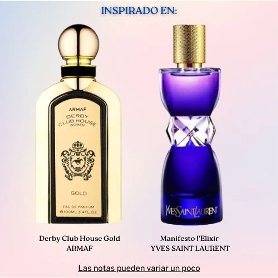 DERBY CLUB HOUSE GOLD WOMEN EDP 100 ML - ARMAF 1