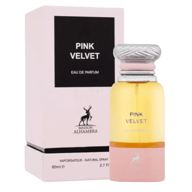 PINK VELVET EDP 80 ML FOR WOMAN - MAISON ALHAMBRA