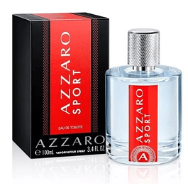 AZZARO SPORT EAU DE TOILETTE 100 ML FOR MEN - AZZARO